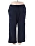 Liz Claiborne 100% Polyester Blue Casual Pants Size 20 Petite - photo 1