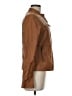 MICHAEL Michael Kors 100% Leather Brown Leather Jacket Size M - photo 4