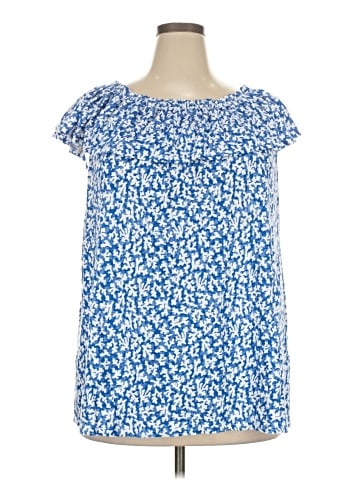 J.Jill Short Sleeve Blouse (view 1)