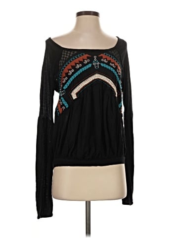 Free People Long Sleeve Top (view 1)