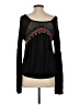 Free People Black Long Sleeve Top Size XS - photo 2
