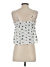 No Boundaries 100% Recycled Polyester Ivory Tank Top Size 4 - photo 2