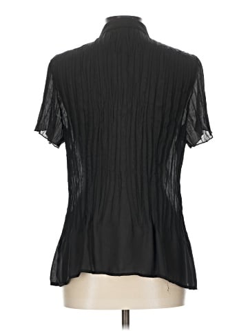 NY Collection Short Sleeve Blouse (view 2)