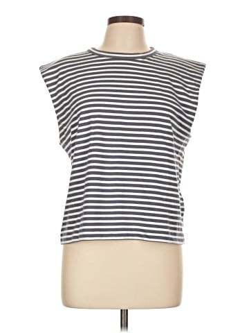 Madewell Structured Muscle Tee in Stripe (view 1)