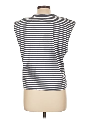 Madewell Structured Muscle Tee in Stripe (view 2)
