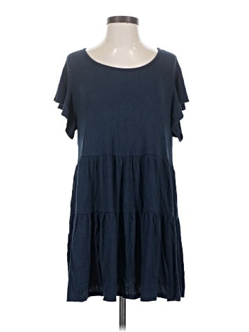 Blue Rain Casual Dress (view 1)