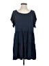 Blue Rain Blue Short Sleeve Top Size XXL - photo 1