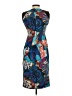Spense Print Blue Cocktail Dress Size 2 Petite - photo 2