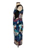 Spense Print Blue Cocktail Dress Size 2 Petite - photo 5