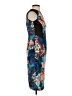 Spense Print Blue Cocktail Dress Size 2 Petite - photo 4