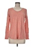 Nic + Zoe Marled Orange Pullover Sweater Size M - photo 1