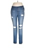 JVINI Solid Blue Jeans Size 1X - photo 1