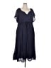 BLOOMCHIC 100% Polyester Blue Casual Dress Size 22 - 24 - photo 1