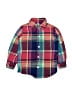 Janie and Jack 100% Cotton Plaid Red Long Sleeve Button-Down Shirt Size 18-24 mo - photo 1