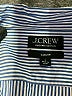 J.Crew 100% Cotton Stripes Blue Long Sleeve Blouse Size 2 - photo 7