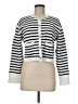 J.Crew 100% Cotton Stripes White Cardigan Size M - photo 1