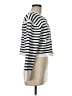 J.Crew 100% Cotton Stripes White Cardigan Size M - photo 4