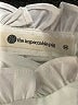 The Impeccable Pig 100% Polyester Solid White Casual Dress Size M - photo 7