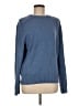 J.Crew 100% Cotton Solid Blue Pullover Sweater Size M - photo 1