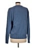 J.Crew 100% Cotton Solid Blue Pullover Sweater Size M - photo 2