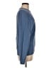 J.Crew 100% Cotton Solid Blue Pullover Sweater Size M - photo 4