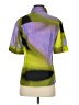 Escada Color Block Green Short Sleeve Blouse Size EU 36 / US 6 - photo 2