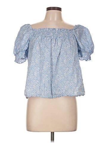 Liberty Art Fabrics for J.Crew Short Sleeve Blouse (view 1)