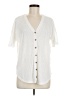 Forever 21 Ivory Short Sleeve Blouse Size M - photo 1