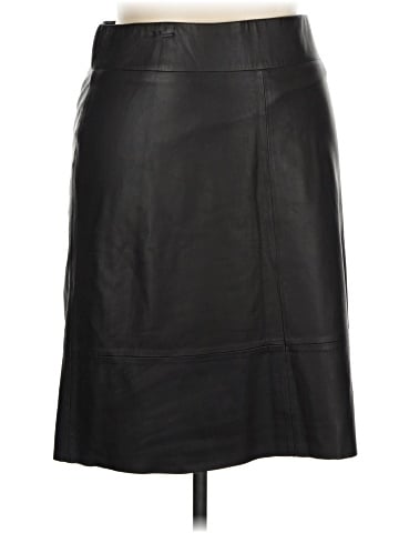 Banana Republic Leather Skirt (view 1)