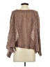 Free People Brown Long Sleeve Blouse Size S - photo 2