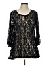 Style&Co Black 3/4 Sleeve Top Size L - photo 1