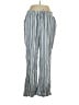 D&Co. Stripes Blue Linen Pants Size 1X - photo 1