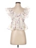 Wildfox 100% Polyester Ivory Sleeveless Blouse Size Sm (1 or S) - photo 1