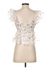 Wildfox 100% Polyester Ivory Sleeveless Blouse Size Sm (1 or S) - photo 2