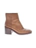 Loeffler Randall 100% Leather Brown Ankle Boots Size 8 - photo 1