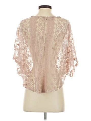 Black Poppy 3/4 Sleeve Blouse (view 2)