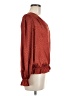 Chenault Red Long Sleeve Blouse Size M - photo 4