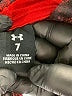 Under Armour 100% Polyester Red Zip Up Hoodie Size 7 - photo 3