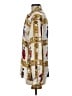 Assorted Brands 100% Silk Print Gold Long Sleeve Silk Top Size 8 - photo 5
