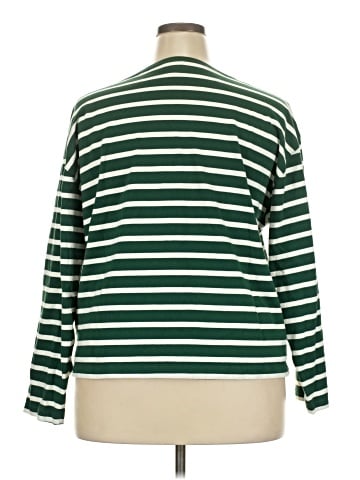 J.Crew Factory Store 3/4 Sleeve T-Shirt (view 2)