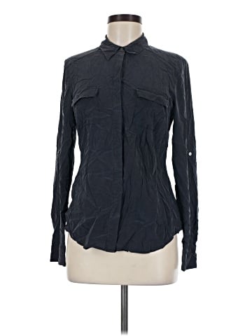 Ann Taylor Long Sleeve Button-Down Shirt (view 1)