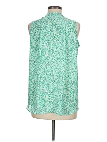 Jones & Co Sleeveless Button-Down Shirt (view 2)