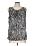 Tommy Hilfiger Silver Sleeveless Blouse Size L - photo 1