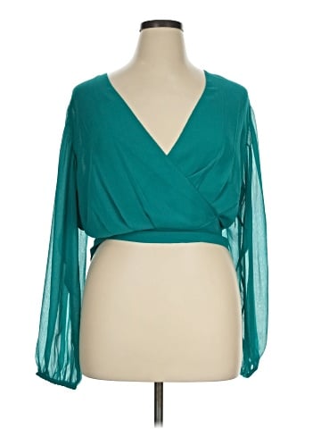 Express Long Sleeve Blouse (view 1)