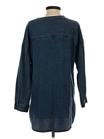 Soft Surroundings 3/4 Sleeve Button-Down Shirt (view 2)