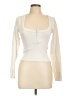 Out From Under Ivory Long Sleeve Top Size L - photo 1