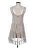 Audrey 3+1 Polka Dots Gray Casual Dress Size S (estimated) - photo 2