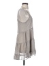 Audrey 3+1 Polka Dots Gray Casual Dress Size S (estimated) - photo 4