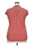 DR2 100% Rayon Pink Short Sleeve Blouse Size XXL - photo 2
