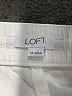Ann Taylor LOFT Ivory Shorts Size 14 - photo 3